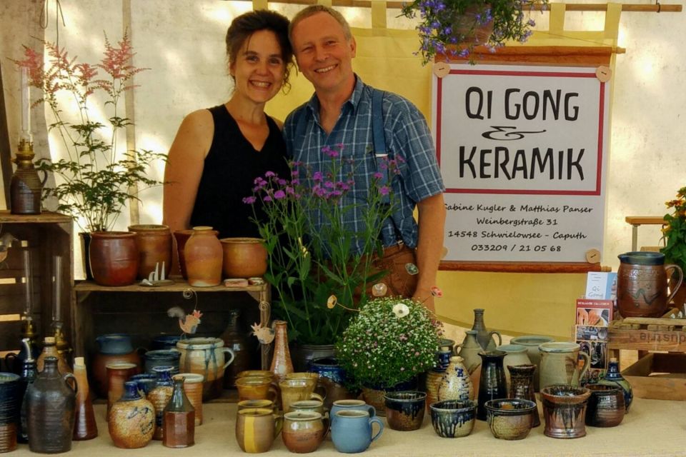 Qigong und Keramik in Caputh , Foto: Sabine Kugler und Matthias Panser